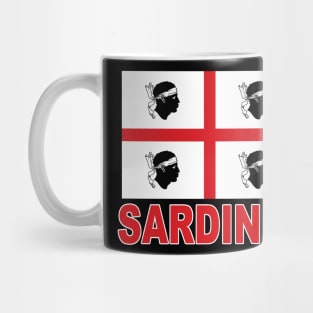 The Pride of Sardinia - Sardinian Flag Design Mug
